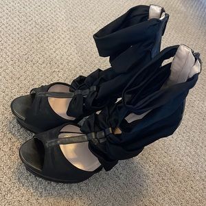 Colin Stuart strappy platform heels
